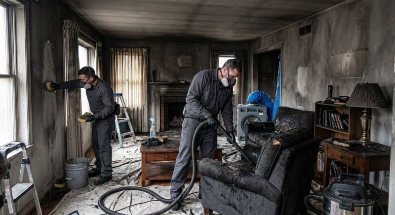 Fire Damage Cleaning in Santa Rosa, CA