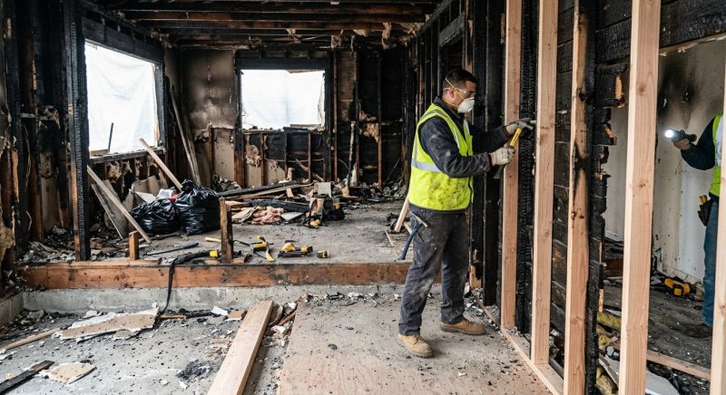 Fire Damage Reconstruction in Santa Rosa, CA