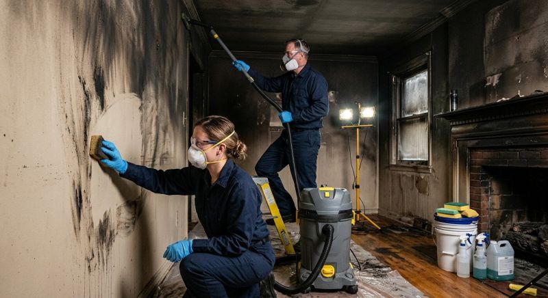 Soot Damage Cleanup in Napa, CA