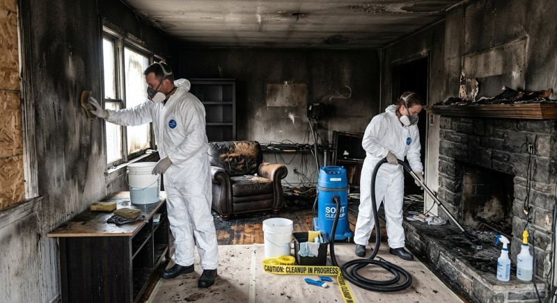 Soot Damage Cleanup in Gilbert, AZ
