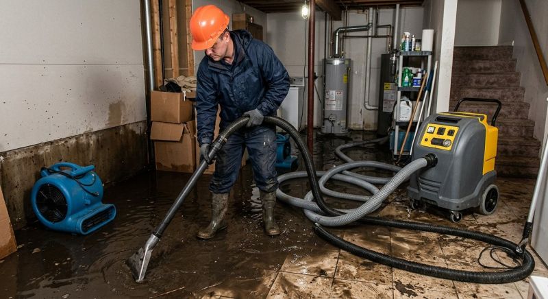 Basement Water Removal in Chandler, AZ