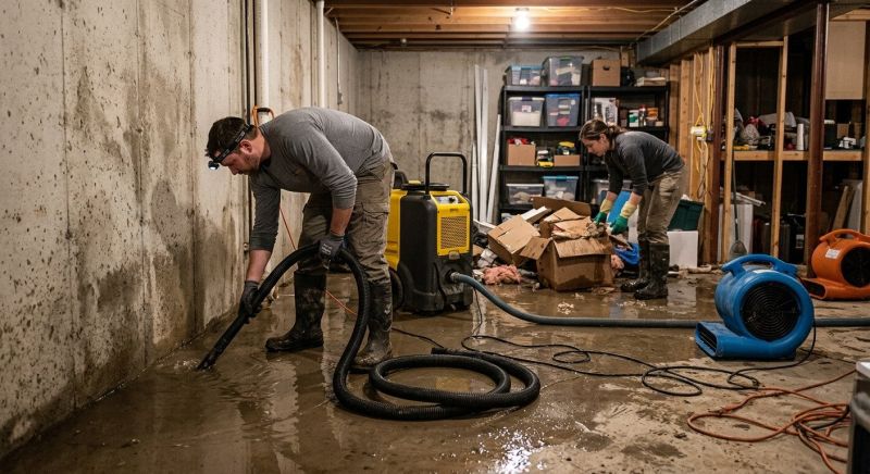 Basement Water Removal in Phoenix, AZ
