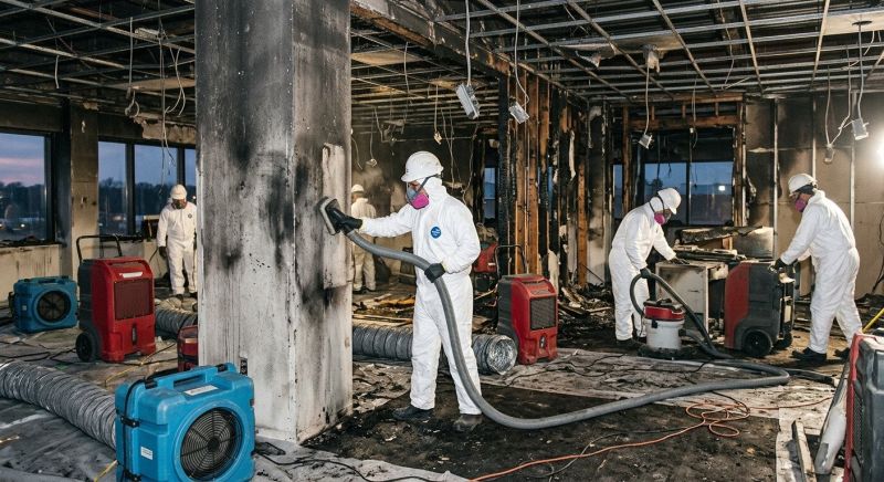Commercial Fire Damage Repair in Chandler, AZ