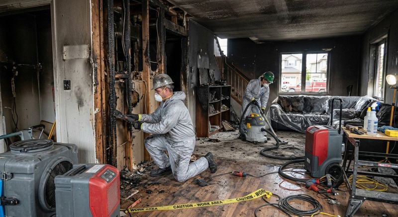 Commercial Fire Restoration in Santa Rosa, CA