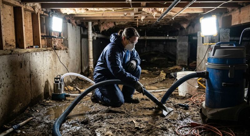Crawlspace Water Removal in Chandler, AZ