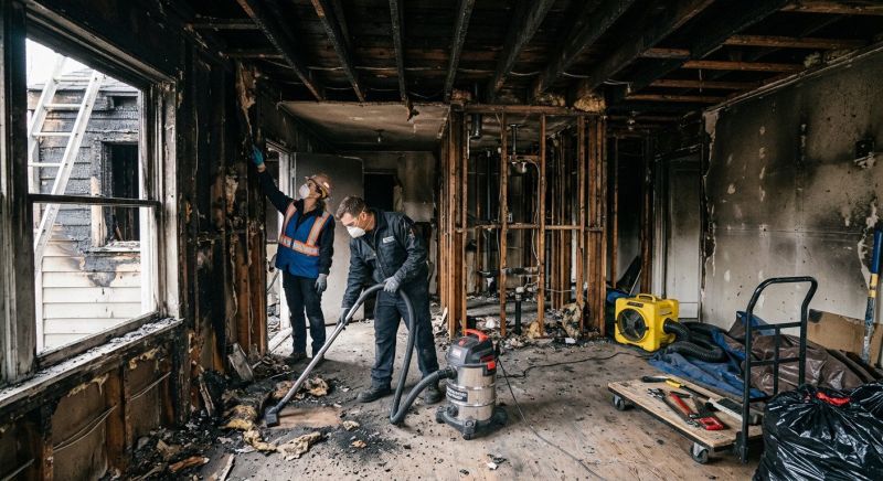 Fire Damage Cleaning in Gilbert, AZ