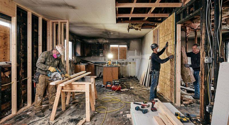 Fire Damage Reconstruction in Austin, TX