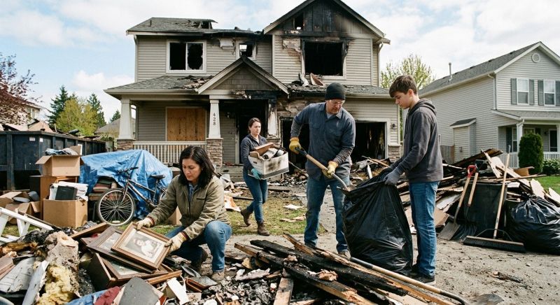 House Fire Recovery in Santa Rosa, CA