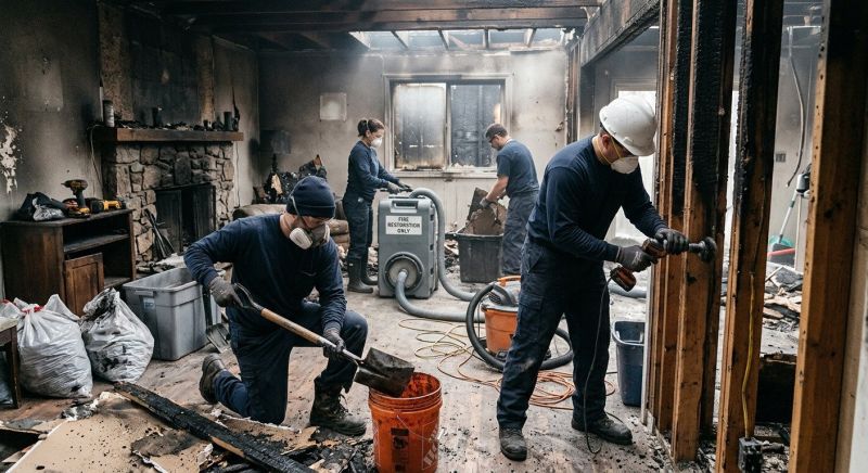 House Fire Recovery in Marin County, CA