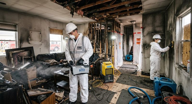 Residential Fire Restoration in Sonoma County, CA