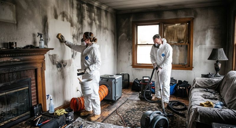 Smoke Damage Restoration in Santa Rosa, CA