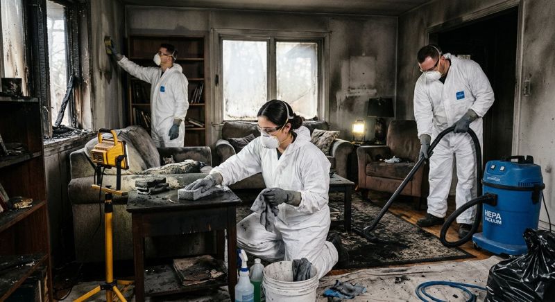 Soot Cleaning in Napa, CA