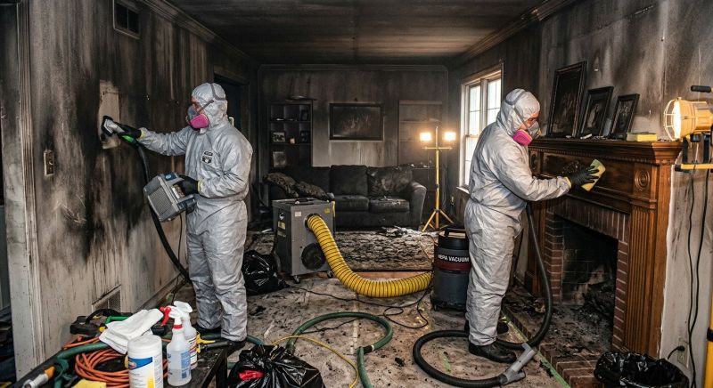 Soot Cleaning in Gilbert, AZ