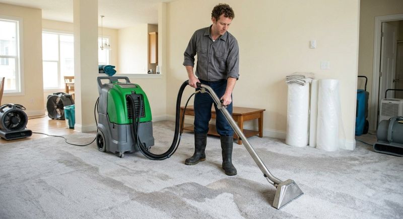 Wet Carpet Drying in Gilbert, AZ